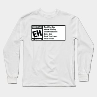 Overrated Long Sleeve T-Shirt